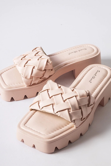 Chinelos Lora rosa com sola... 2