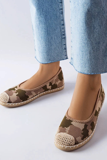 Alpargatas verdes Benedum slip-on