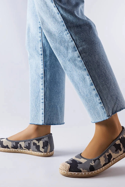 Alpargatas benedum cinza slip-on