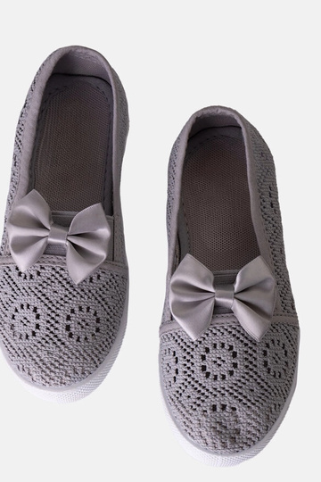 Sapatilhas de ballet cinza... 2