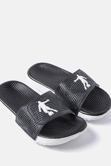 Chinelos de borracha preto...