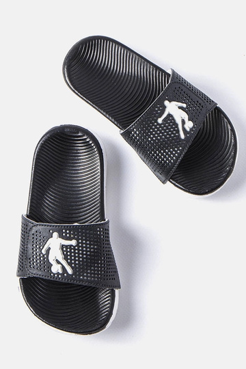 Chinelos de borracha preto... 2