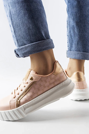 Tênis plataforma rosa Giuseppe 2