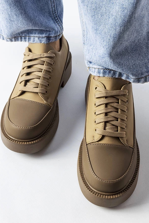 Sapatos baixos marrons Merico