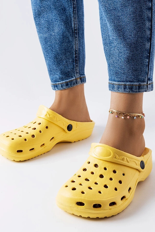 Chinelos Kleist Yellow Foam com bico...