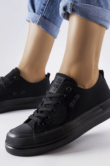 Tênis plataforma preto Big Star LL274967 2