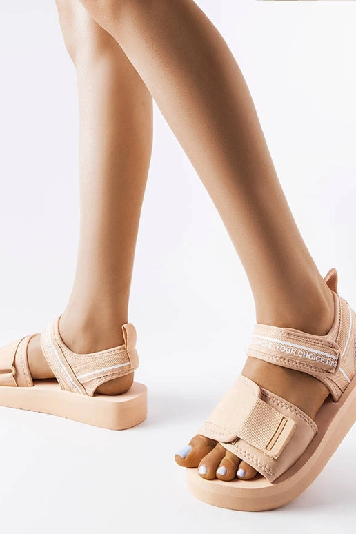 Sandálias de espuma bege Big Star... Sandálias de espuma bege Big Star...