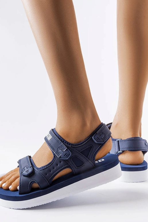 Sandálias de espuma azul marinho Big... Sandálias de espuma azul marinho Big...