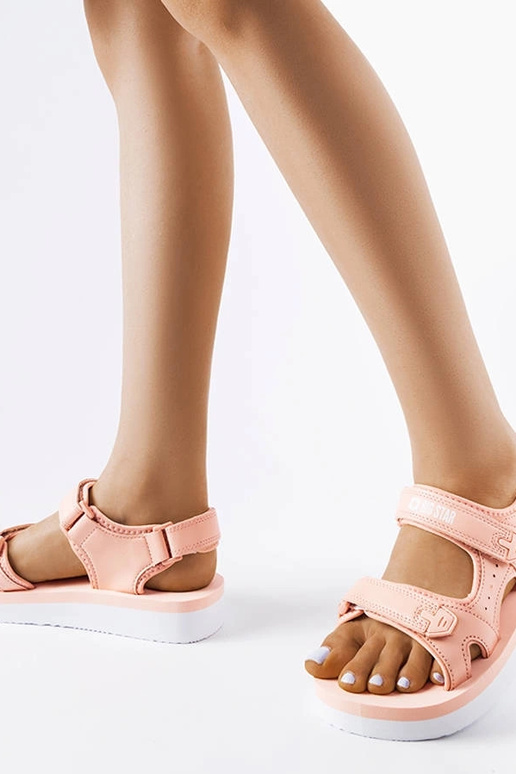 Sandálias Big Star Pink Foam LL274788 Sandálias Big Star Pink Foam LL274788