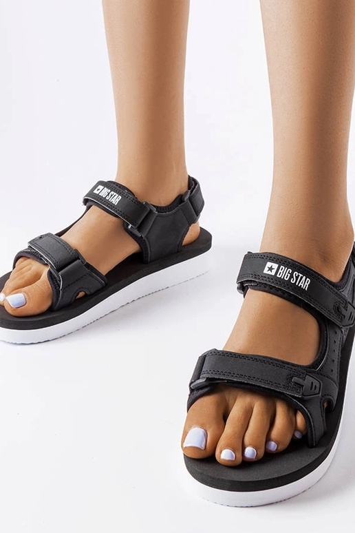 Sandálias Big Star Black Foam LL274789 Sandálias Big Star Black Foam LL274789