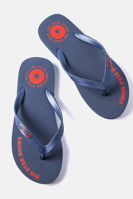 Chinelo Azul Marinho Big Star LL174424