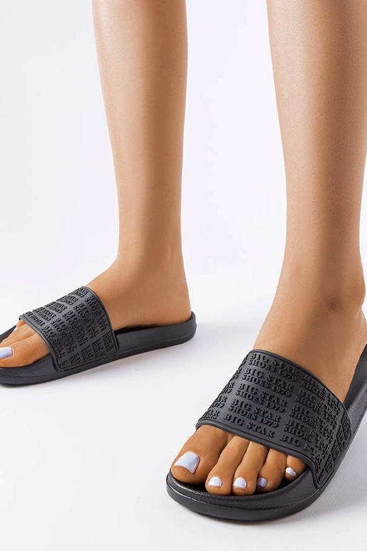 Chinelos pretas, "Big Star LL274A147"