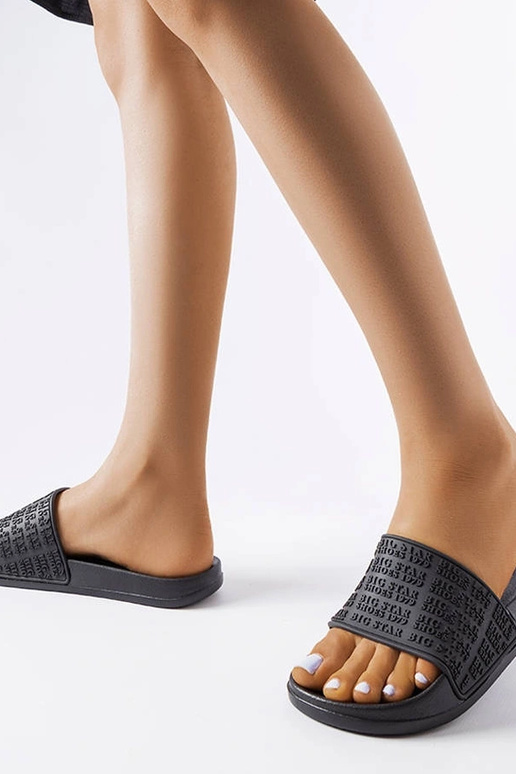 Chinelos pretas, "Big Star LL274A147"