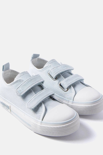 Sapatos infantis azuis,...