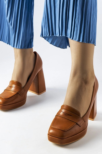 Inès sandálias marrons de...