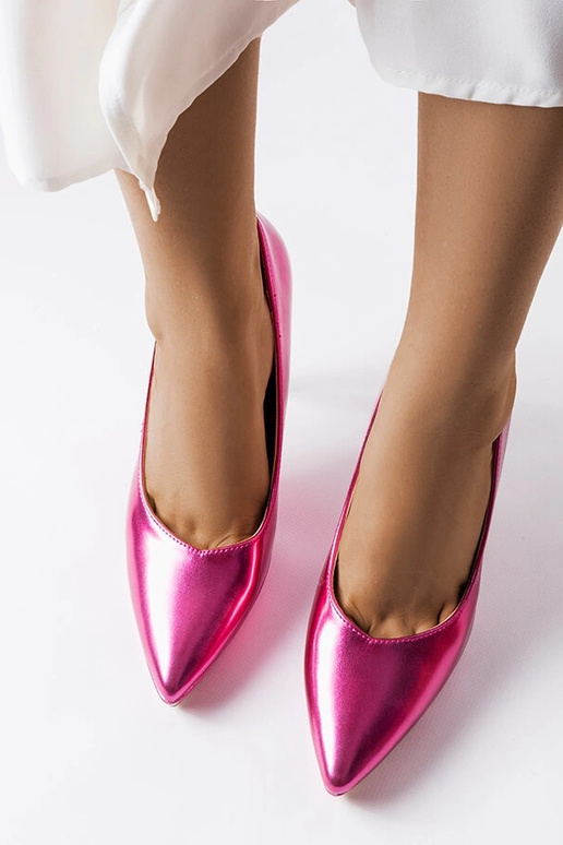 Kristin saltos espelhados rosa