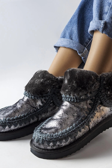 Botas de inverno cinzentas... 2