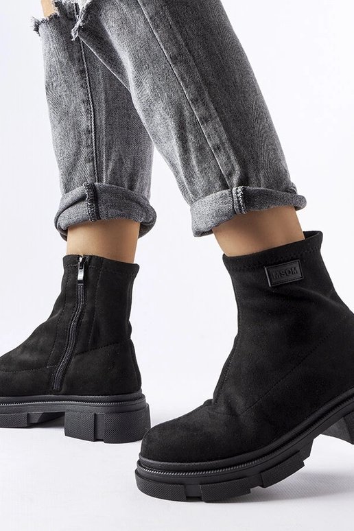 Botas Isoladas Camurça Inge Preta