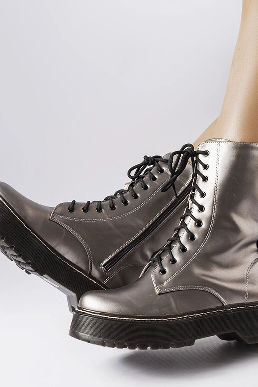 Bolsas Calcirelli Brown Metalizadas