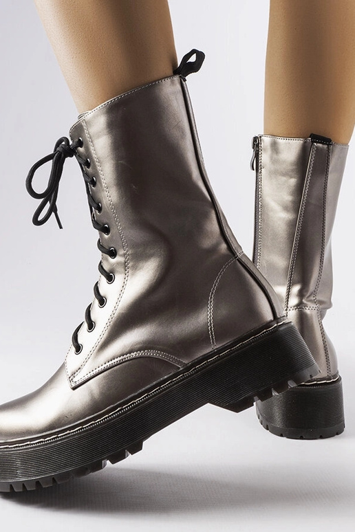 Bolsas Calcirelli Brown Metalizadas