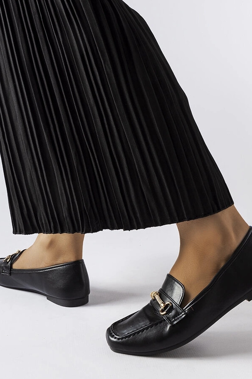 Mocassins pretos Docherty