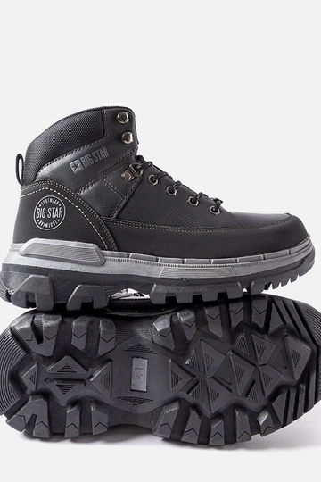 Botas pretas masculinas Big...