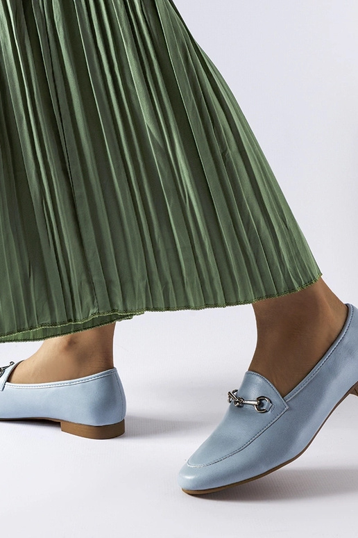 Mocassins azuis Vinceza