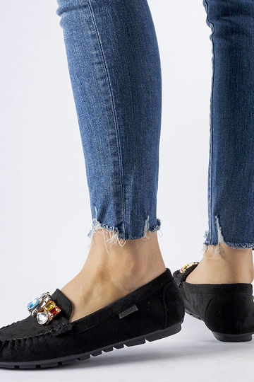 Mocassins pretos com... 2