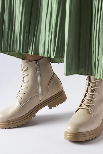 Botas de trekking de inverno na cor areia, "Vinceza"
