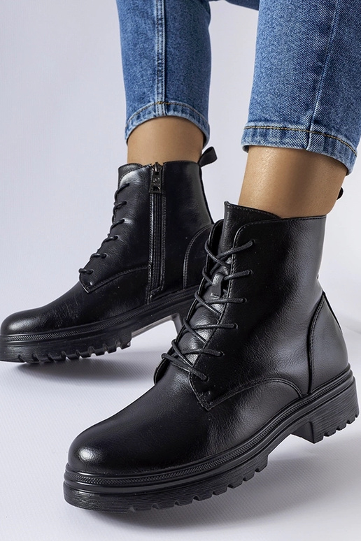 Botas de trekking de inverno pretas,...