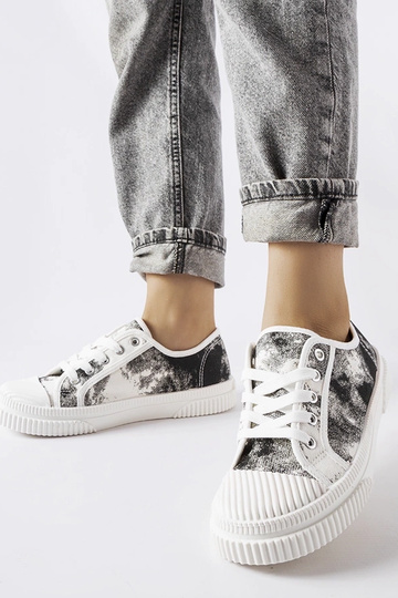 Tênis Clavet preto desbotado