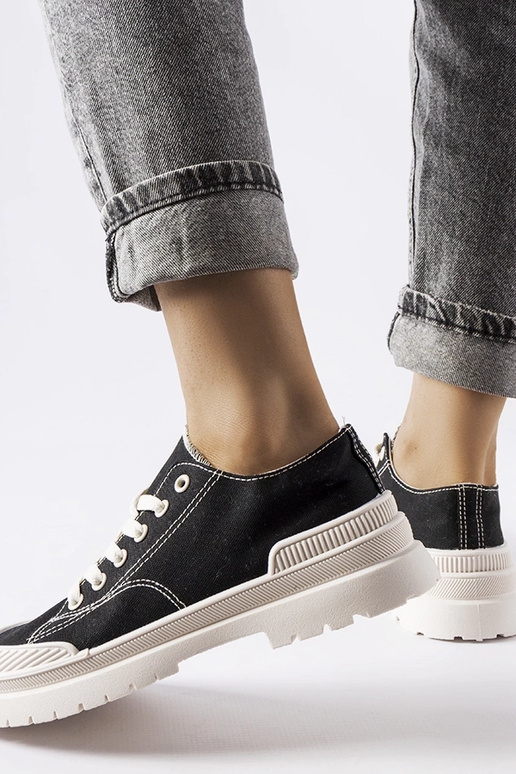 Tênis de lona Nassar preto