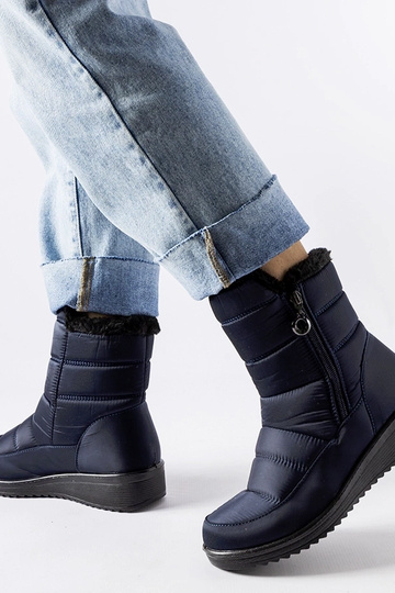 Botas de neve azul marinho...