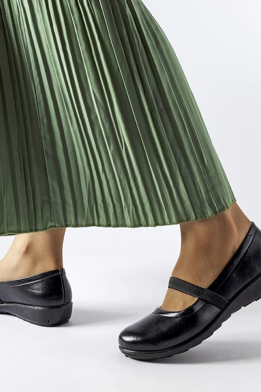 Sapatilhas elásticas pretas Oakland