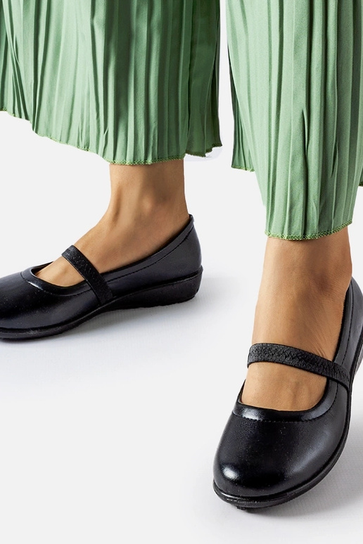 Sapatilhas elásticas pretas Oakland