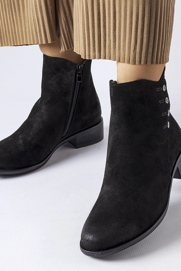 Botas Decorah pretas rasas