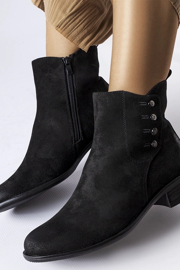 Botas Decorah pretas rasas 2