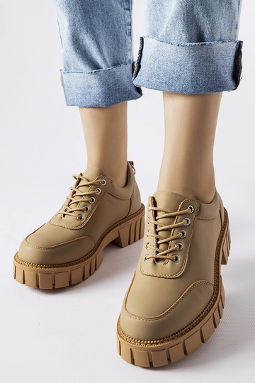 Sapatos Severino marrom com acabamento fosco
