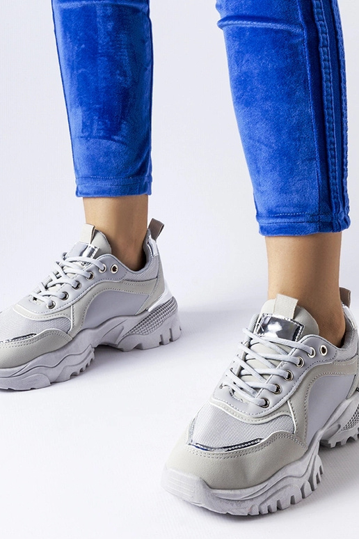 Tênis Lodgeville Cinza com Detalhes...