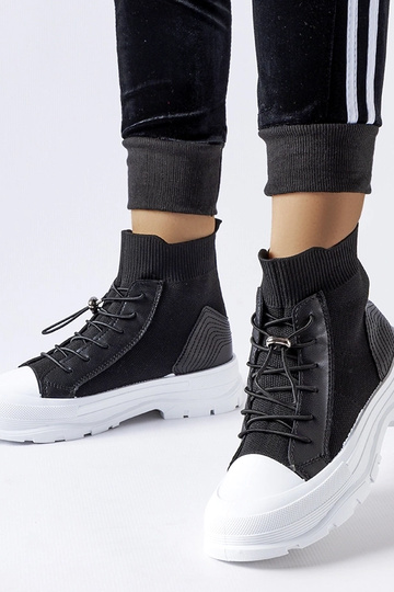 Tênis Fredo cano alto preto