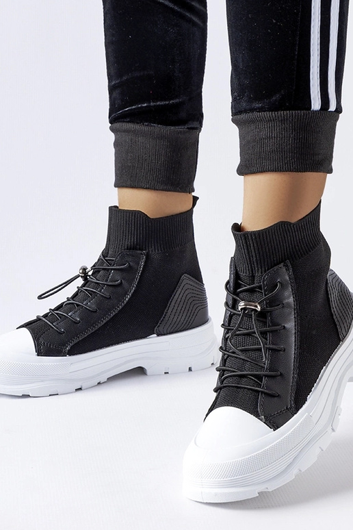 Tênis Fredo cano alto preto