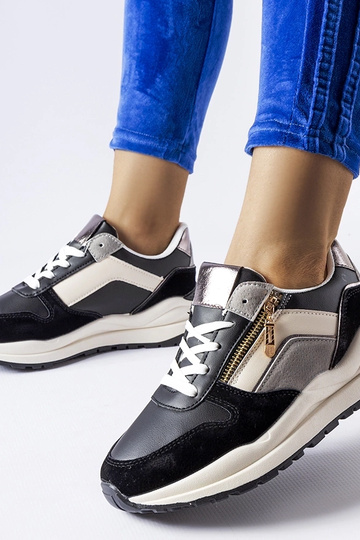 Tênis Cecchi preto e branco 2