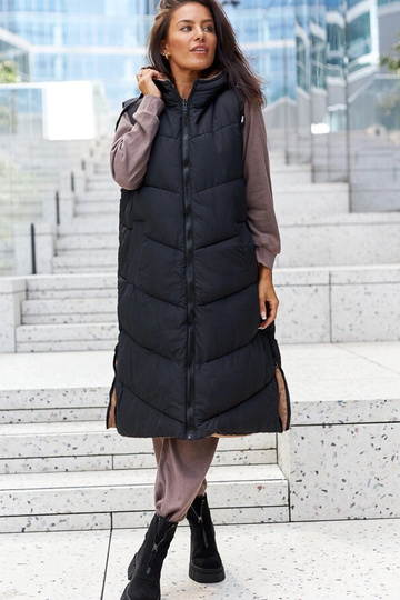 Botas femininas pretas com... 2