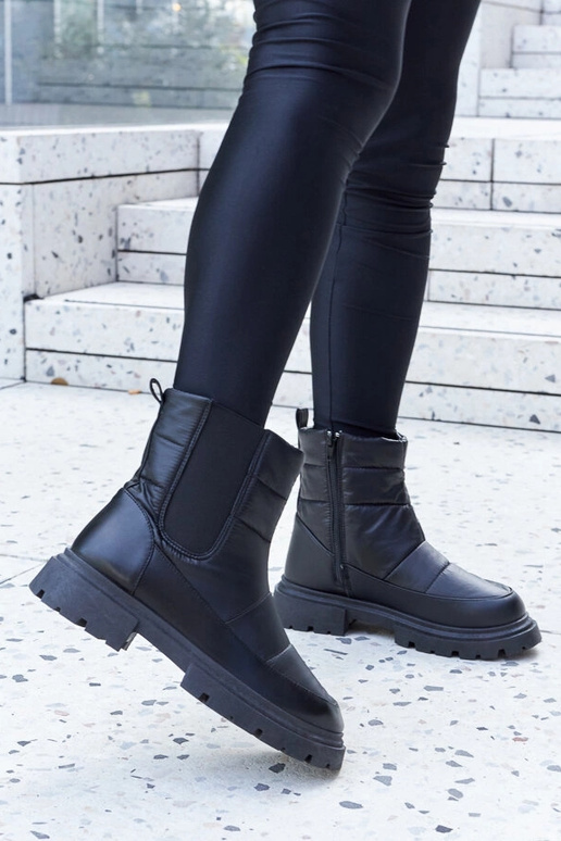 Botas de neve Galvani pretas com...