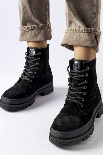 Bolsa de couro preta BIG...