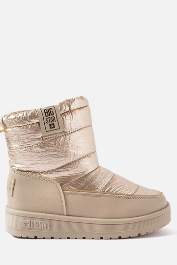 Botas de inverno em areia,...