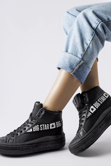 Tênis preto com isolamento Big Star MM274010 2