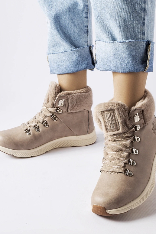 Botas isolantes bege Big Star MM274487