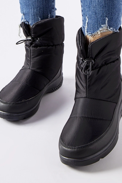 Botas de neve femininas pretas Jensen...