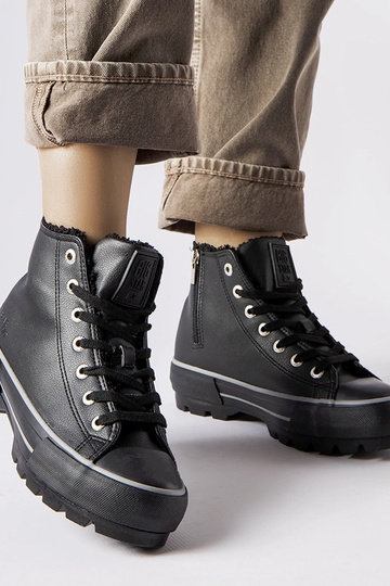 Tênis preto com isolamento Big Star MM274039